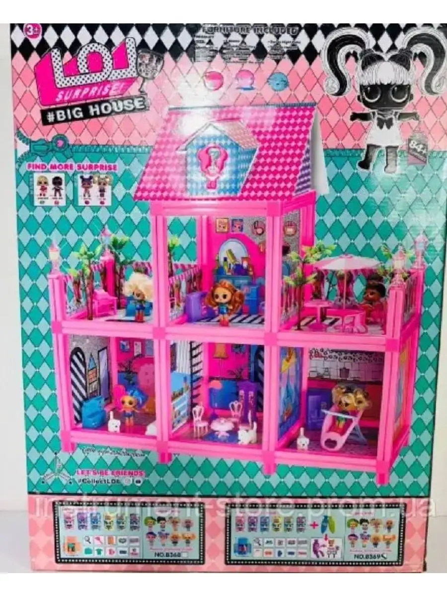 Barbie Dreamhouse День Ночь 3-этажный дом Игрушка С Аксессуары| Kidinn Куклы