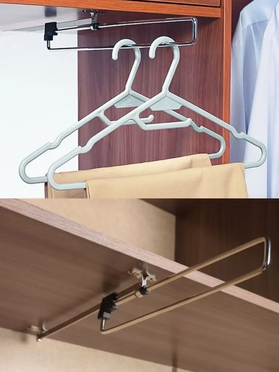 Hangers and shoe racks