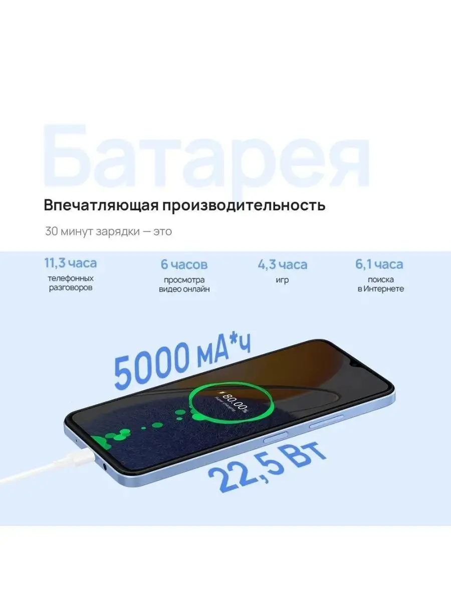 Смартфон HUAWEI nova Y61 64 ГБ | 50 МП | 5000 мА*ч Huawei 143034619 купить  в интернет-магазине Wildberries