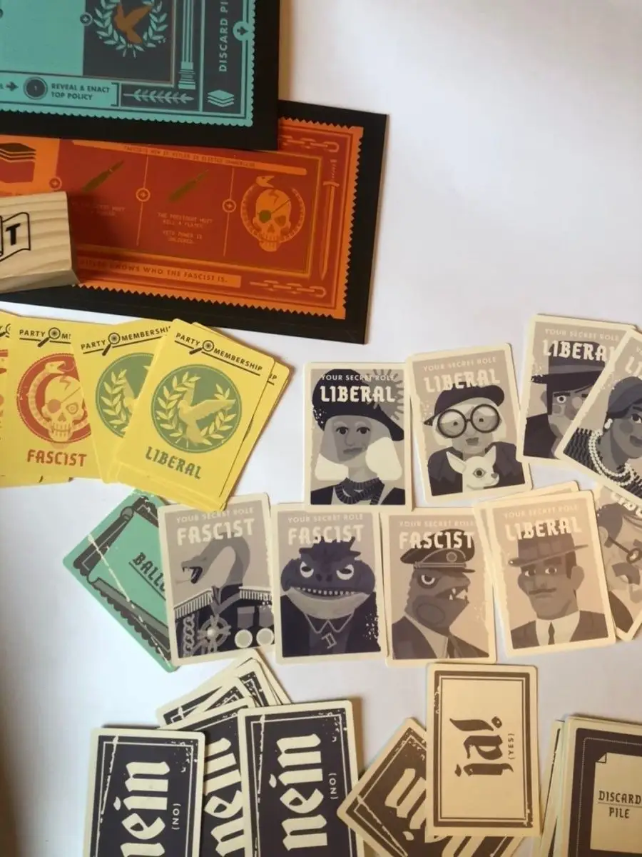 Secret hitler (Тайный гитлер) (English version) Breaking games 143083924  купить за 3 405 ₽ в интернет-магазине Wildberries