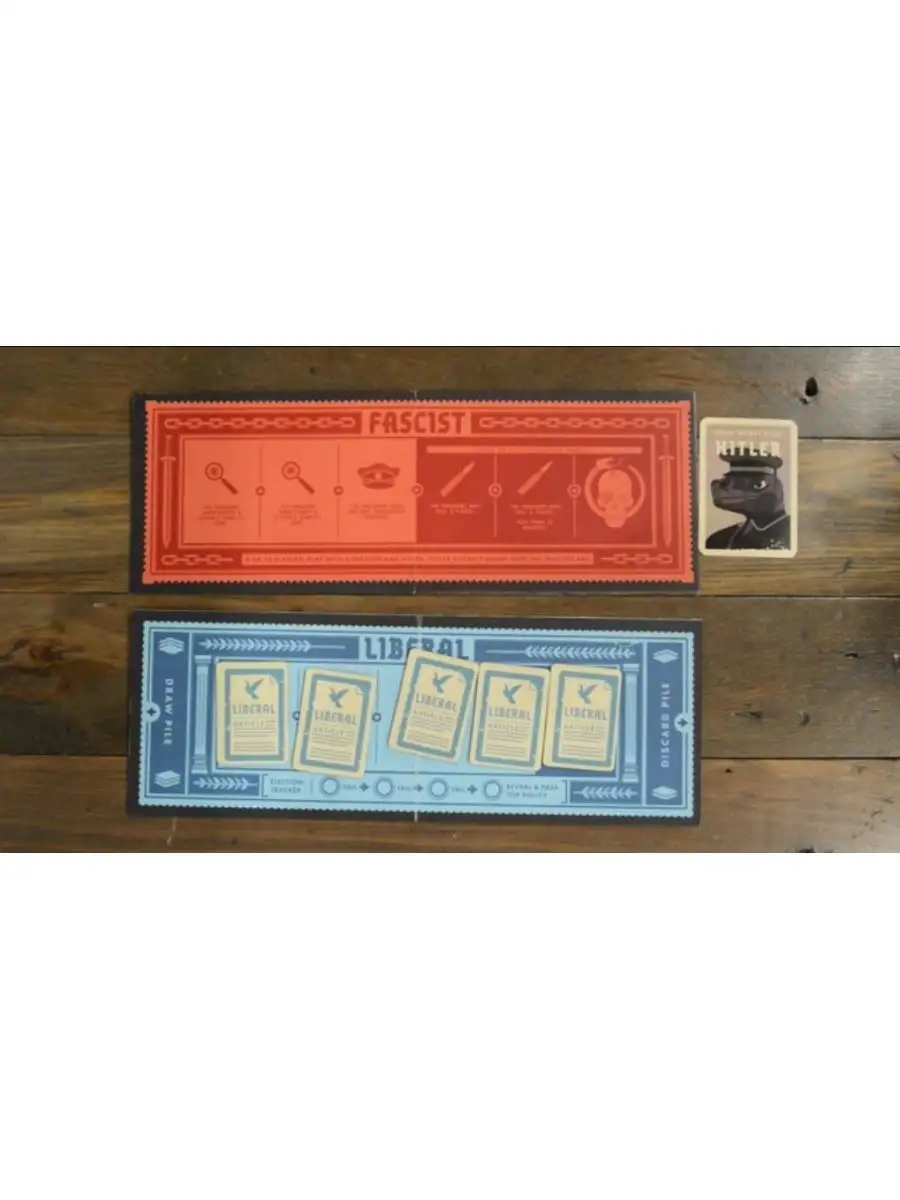 Secret hitler (Тайный гитлер) (English version) Breaking games 143083924  купить за 3 405 ₽ в интернет-магазине Wildberries