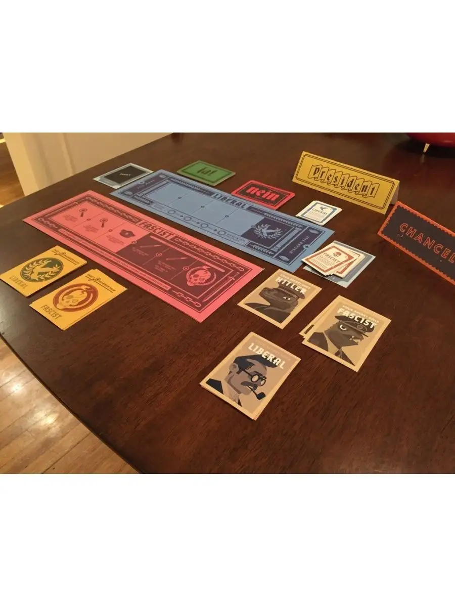 Secret hitler (Тайный гитлер) (English version) Breaking games 143083924  купить за 3 405 ₽ в интернет-магазине Wildberries