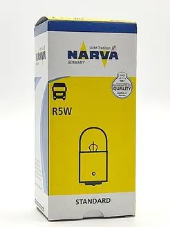 Лампа Narva 17181 24V 5W R5W (BA15s)- 10 шт. Narva 143118089 купить за 555 ₽ в интернет-магазине Wildberries