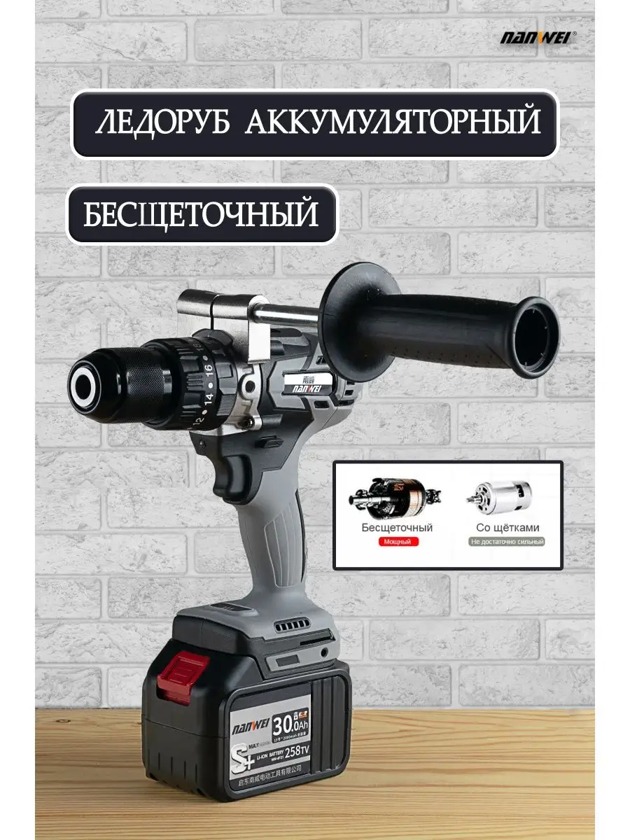 Шуруповерт аккумуляторный для рыбалки GoodTools 143141719 купить за 9 290 ₽  в интернет-магазине Wildberries