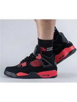 Кроссовки Nike Джордан 4 Red Thunder Jordan 143158079 купить за 3 634 ₽ в интернет-магазине Wildberries