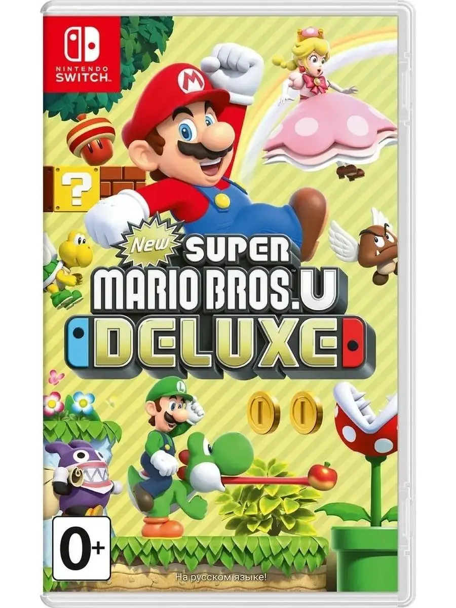 New Super Mario Bros. U Deluxe Edition (Switch, картридж) NINTENDO  143163417 купить за 3 856 ₽ в интернет-магазине Wildberries