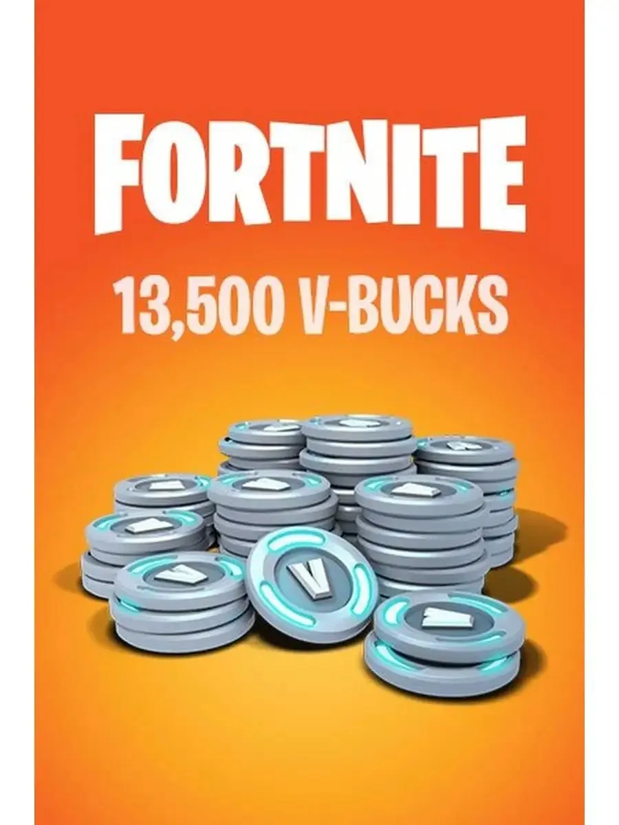 Карта оплаты Fortnite на 13500 V-Bucks Fortnite 143168647 купить за 7 333 ₽  в интернет-магазине Wildberries