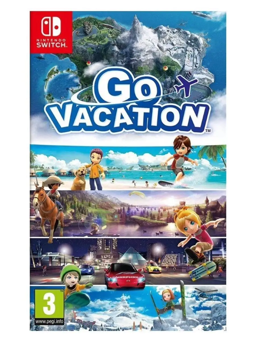 NINTENDO Go Vacation (английская версия)