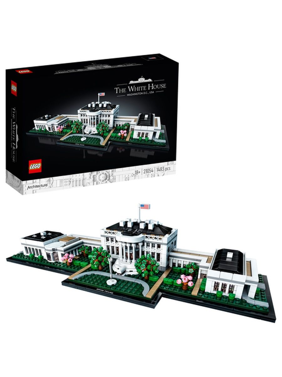 21054 LEGO Architecture Белый дом LEGO 143178115 купить в интернет-магазине  Wildberries