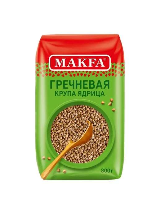 Makfa Крупа гречневая Макфа ядрица 800г, 800 г, фото 2