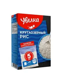 Рис Увелка круглозерный в варочных пакетиках 80 г х 5 шт УВЕЛКА 143219352 купить за 214 ₽ в интернет-магазине Wildberries