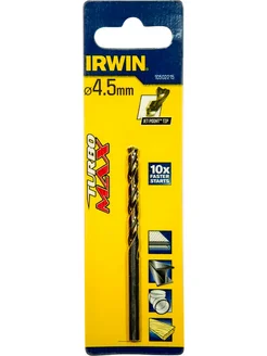 IRWIN Сверло по металлу TURBOMAX 4,5 x 47 80