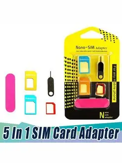 Адаптер симкарт (нано, микро и стандарт) Nano Micro SIM BO 143237759 купить за 265 ₽ в интернет-магазине Wildberries