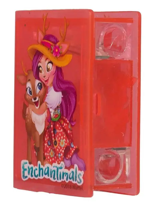 Enchantimals Точилка два отверстия с контейнером, красный, фото 3