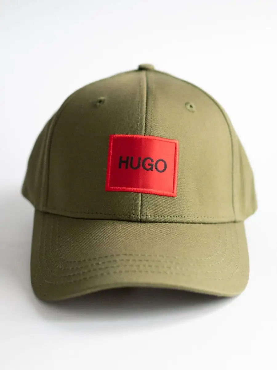 Hugo boss cap sale green