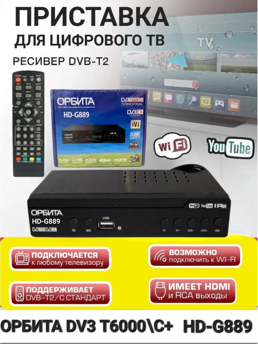 Цифровые ресиверы DVB-T2. Каталог модели цены.