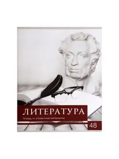 Тетрадь предметная, 48 листов в линейку "Литература" Calligrata 143292976 купить за 105 ₽ в интернет-магазине Wildberries