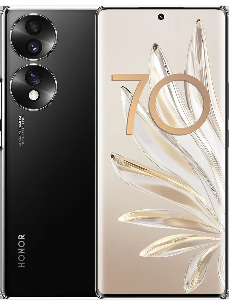 Honor 70 8GB/256GB Черный Global (Русифицирован) Honor 143329665 купить в  интернет-магазине Wildberries