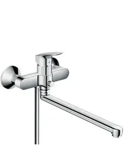 Смеситель для ванны Logis 71402000 hansgrohe 143353118 купить за 15 623 ₽ в интернет-магазине Wildberries