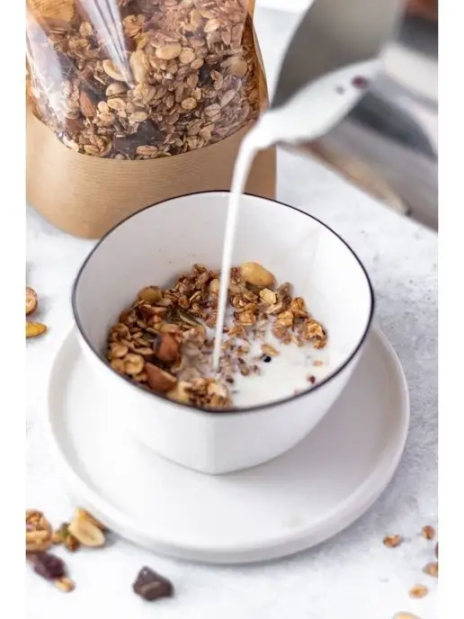 Sweet Breakfast Шоколадно-ореховая гранола,без сахара,завтрак, мюсли, вариант, фото 2