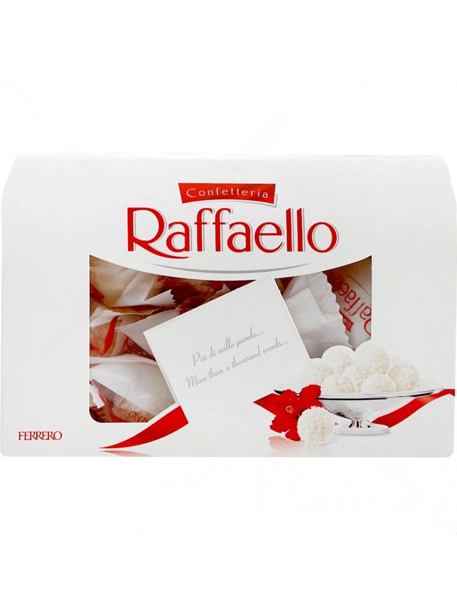 Конфеты raffaello с цельным миндальным орехом