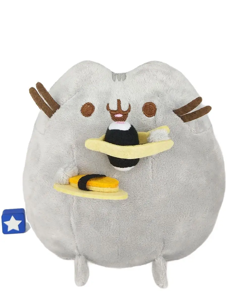 Мягкая игрушка кот Пушин с суши Pusheen 15 см StarFriend 143370675 купить  за 1 208 ₽ в интернет-магазине Wildberries