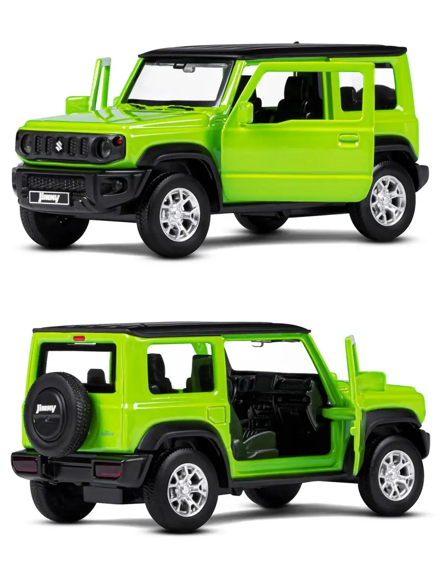 Машинка металлическая игрушка детская Suzuki Jimny АВТОПАНОРАМА 143409883  купить за 473 ₽ в интернет-магазине Wildberries