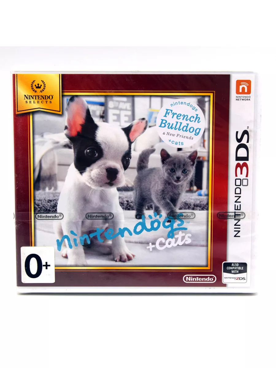 Nintendogs+Cats Французский бульдог и новые друзья (3DS рус) Игра 3DS  143415199 купить за 1 895 ₽ в интернет-магазине Wildberries