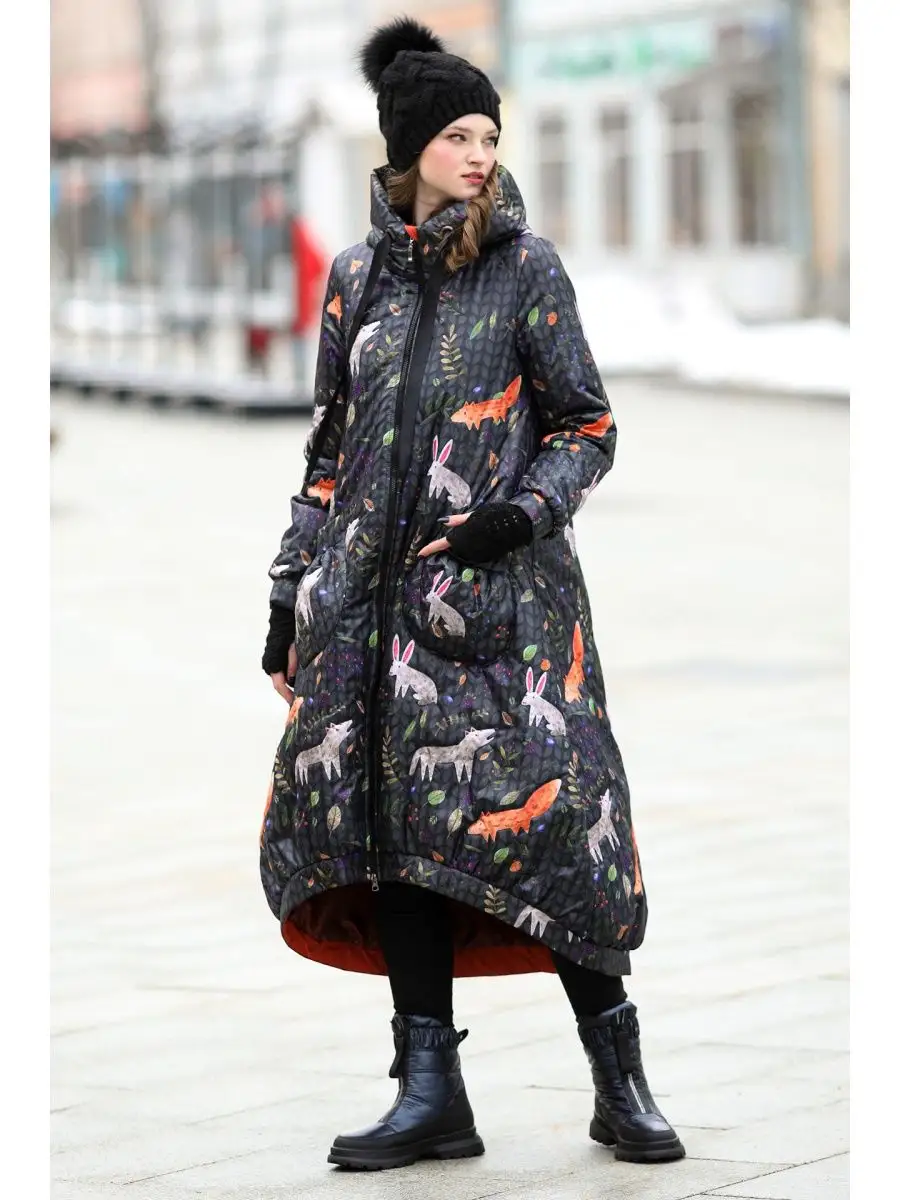 Белорусские пальто больших размеров для женщин | VelesModa