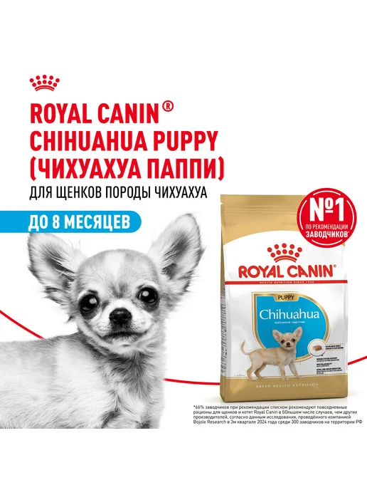 Сухой корм Royal canin Chihuahua Чихуахуа для собак, щенки, 0,5 кг, фото 2