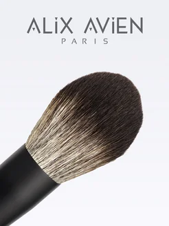Кисть для пудры пушистая Powder brush ALIX AVIEN. Цвет серый. Вид 5.
