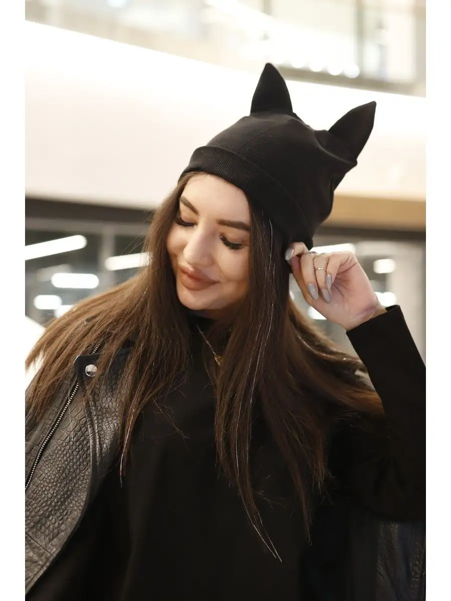 Супер модные шапки-кошки
