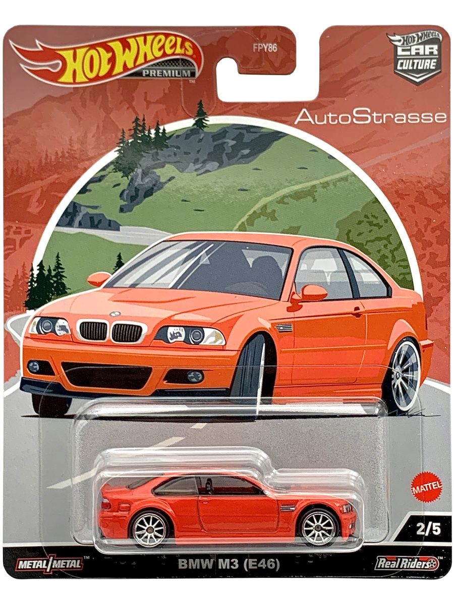 Машинка Hot Wheels Premium BMW M3 (E46) Hot Wheels 143455300 купить в  интернет-магазине Wildberries