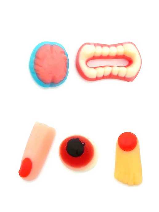 Канди клаб Жевательный мармелад Crazy Gummy Части Тела 75шт, 75 шт, фото 3