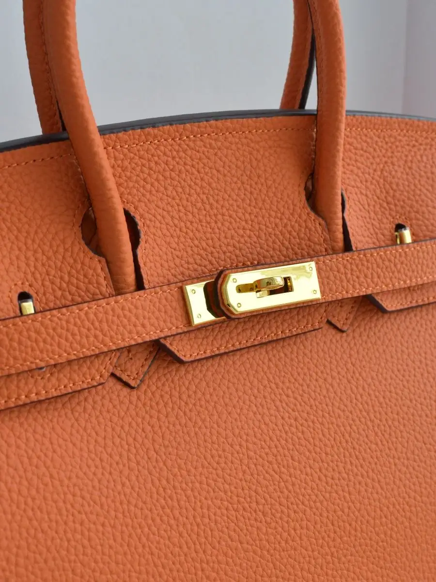 Сумка из натуральной кожи Birkin, гермес биркин 29 см Daily Fit Bag  143467651 купить за 7 843 ₽ в интернет-магазине Wildberries