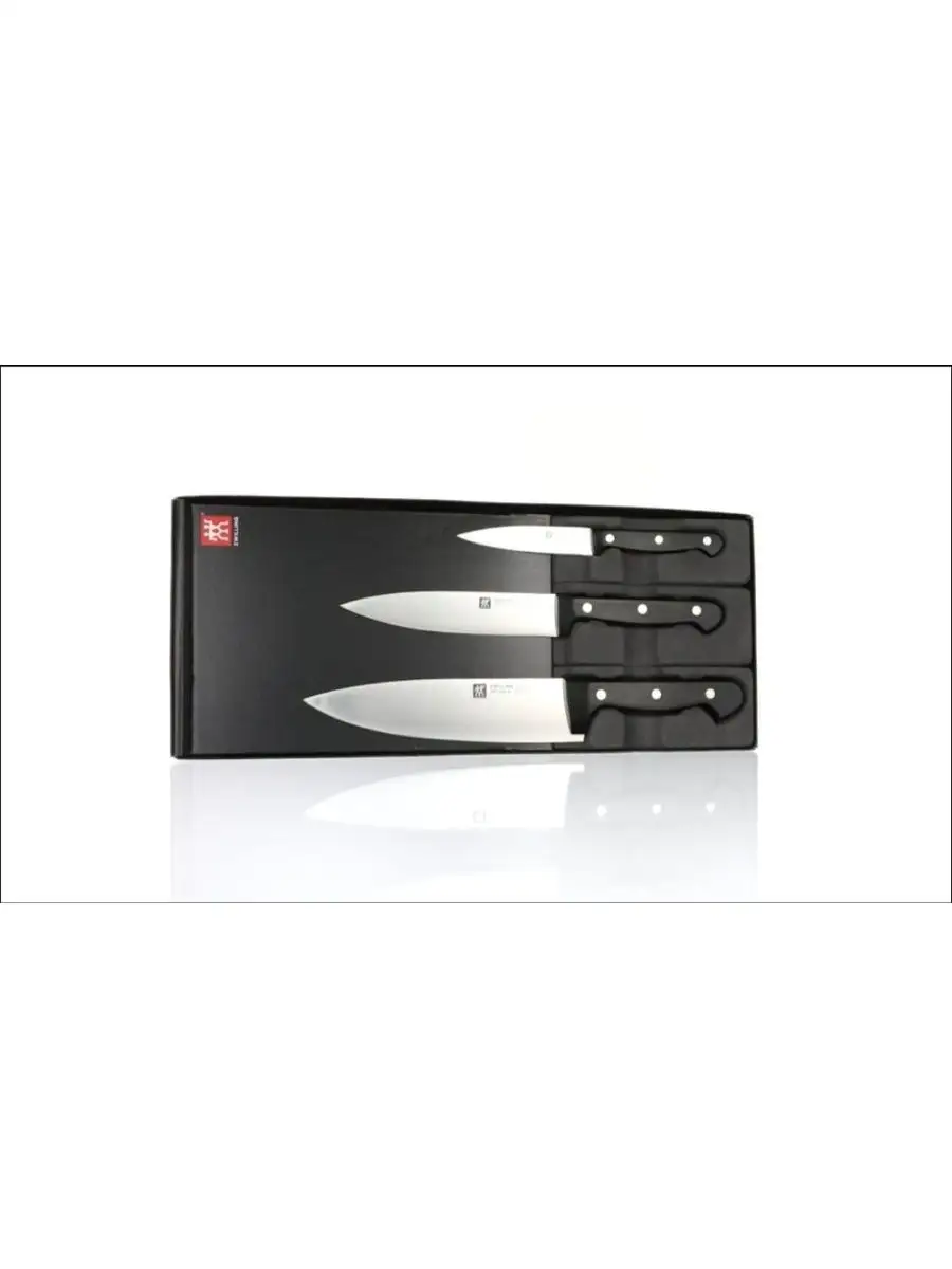 Набор ножей кухонных 3шт/ Ножи кухонные Zwilling Twin Chef Zwilling  143512659 купить в интернет-магазине Wildberries