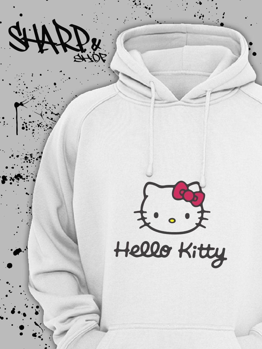 Худи хеллоу. Худи hello Kitty и дракон.