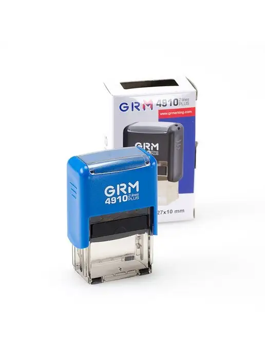GRM Оснастка для штампа 4910 Плюс Plus, размер 26х9 мм, 26x9 мм, фото 2