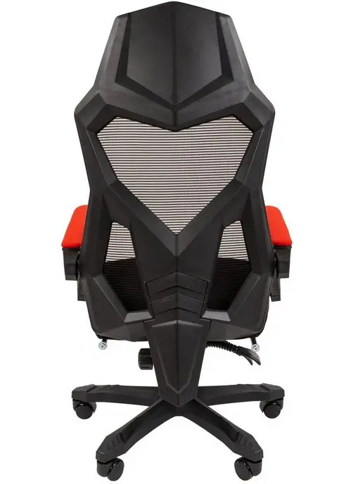 CHAIRMAN Игровое компьютерное кресло 571 с подставкой для ног красное, красный, фото 5