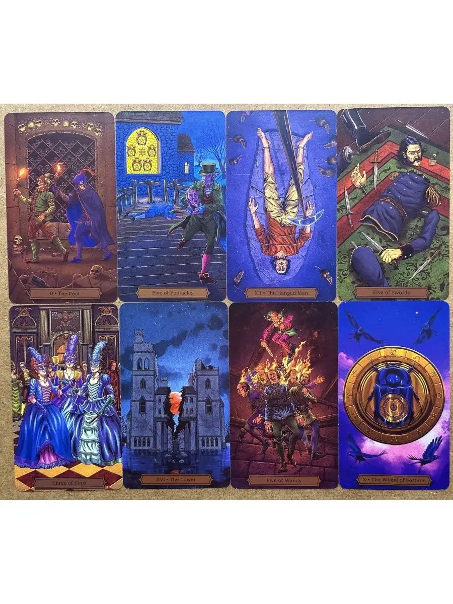 Каты Таро Эдгара Аллана По/EDGAR ALLAN POE TAROT Sail 143585593 купить за  593 ₽ в интернет-магазине Wildberries