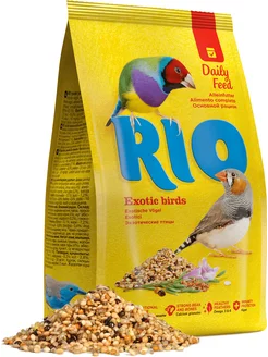Корм для птиц сухой Рио Exotic Birds основной рацион для RIO 143586092 купить за 362 ₽ в интернет-магазине Wildberries