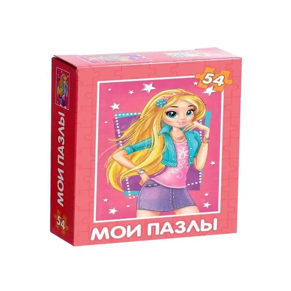 Пазл детский "Крутая девчонка", 54 элемента