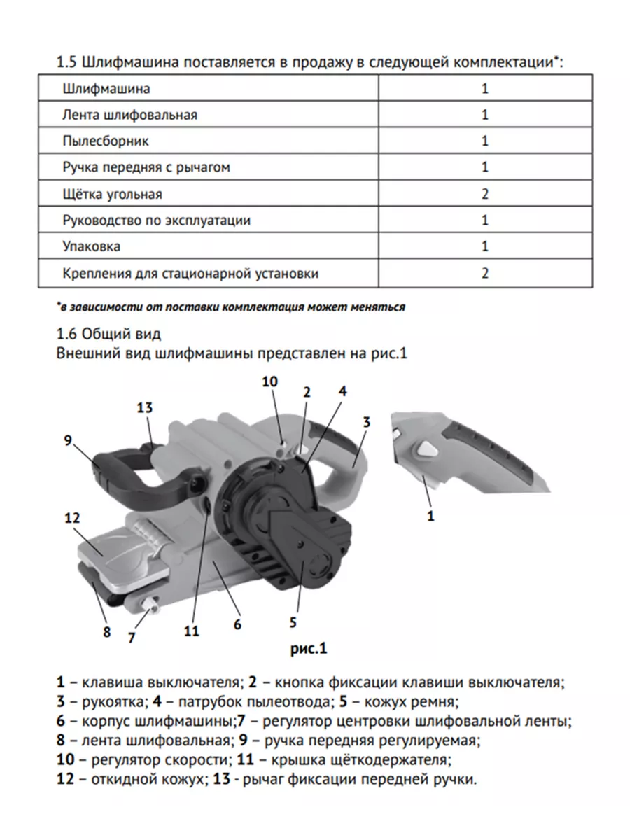 Ленточная шлифовальная машина BBS76/1100S УШМ Brait 143599605 купить за 4  699 ₽ в интернет-магазине Wildberries