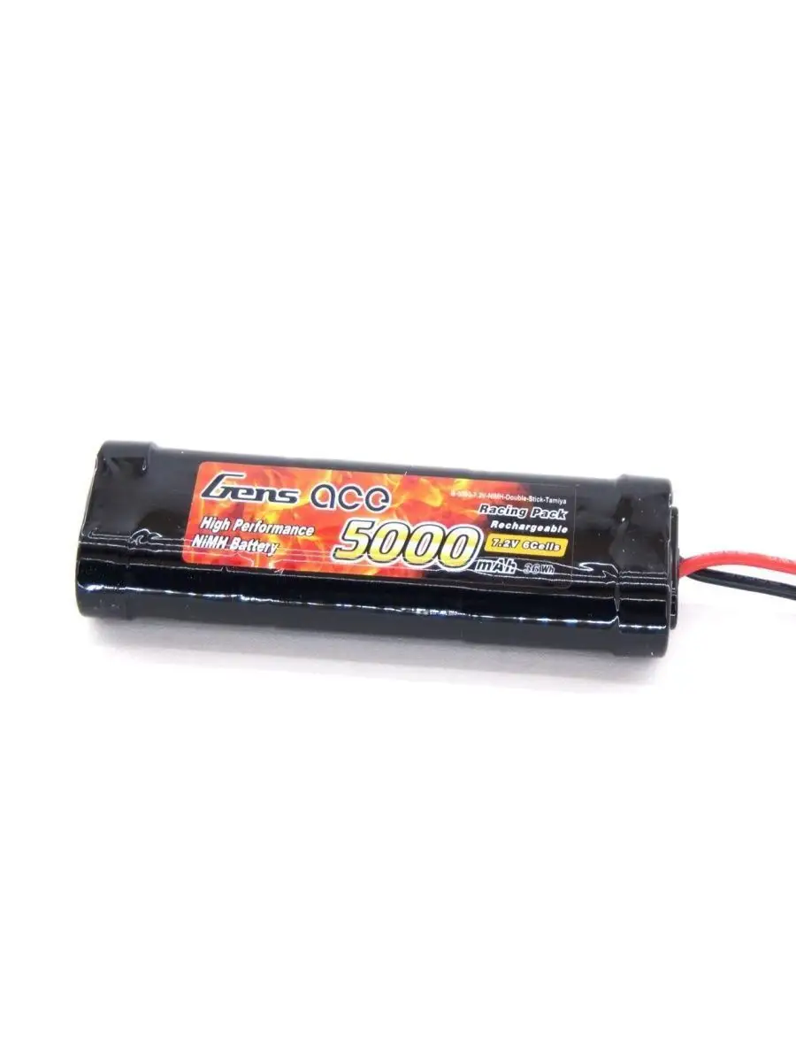 Gens Ace 7.2V 5000mAh Tamiya NiMh battery