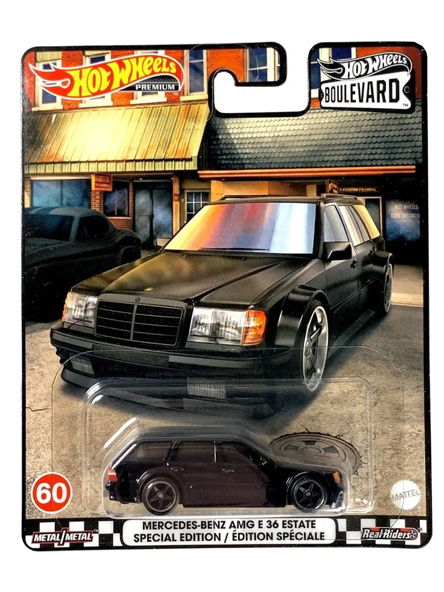 Машинка Hot Wheels Premium Mercedes-Benz AMG E 36 Estate Hot Wheels  143634004 купить в интернет-магазине Wildberries