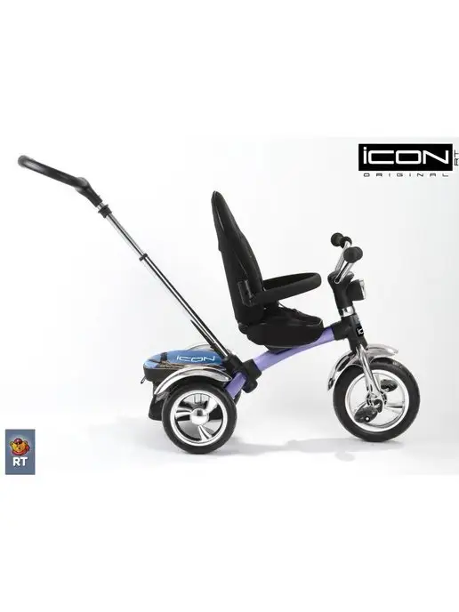 Icon Велосипед трехколесный Lexus trike серебро, серебристый, фото 5