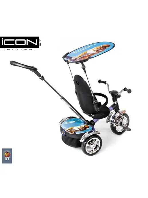 Icon Велосипед трехколесный Lexus trike серебро, серебристый, фото 7