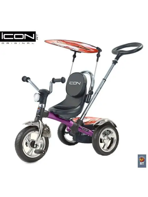 Icon Велосипед трехколесный Lexus trike фуксия ангел, розовый, фото 2