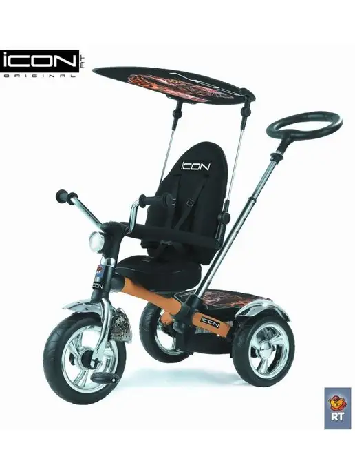 Icon Велосипед трехколесный Lexus trike крем гепард, бежевый, фото 2