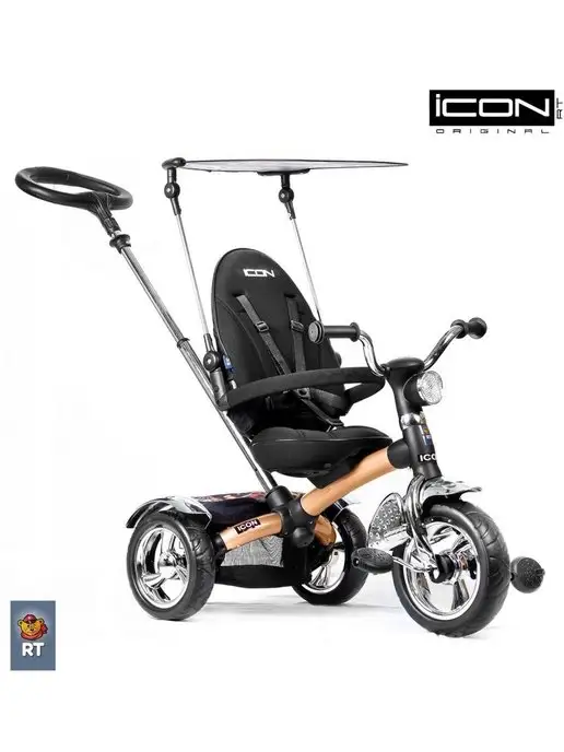 Icon Велосипед трехколесный Lexus trike крем гепард, бежевый, фото 8